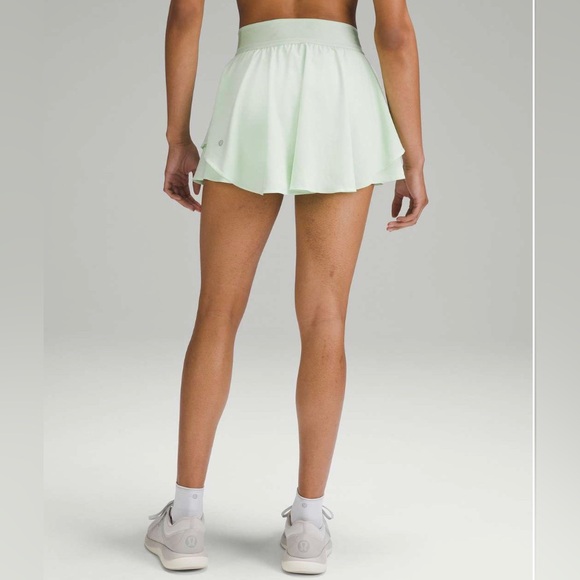 NWT Lululemon Court Rival High-Rise HR Skirt in Kohlrabi Green. Size 4. - Picture 5 of 11